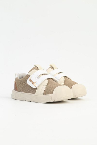 Benetton ®   Beige Kids Sneakers Bn-31820