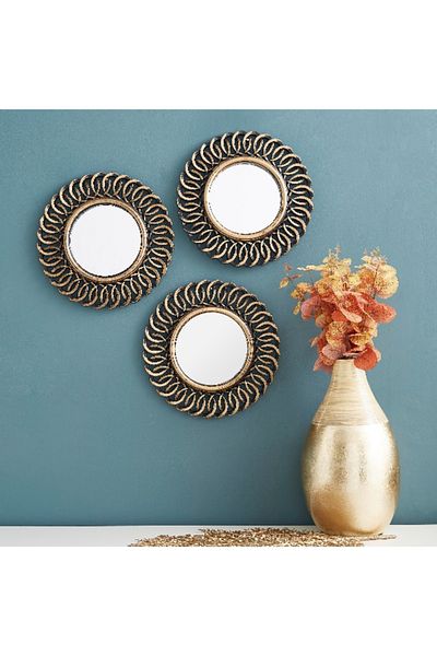 Home Box Nomad 3-Piece Mirror Set - 25 cm