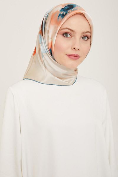 Armine 2024 Summer Silk Twill Scarf - 9105-05