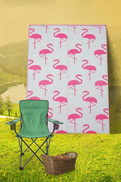 KONFOR Savana 8811 Beach, Camping, Picnic, Garden Rug – Balcony and Terrace Woven Mat, Savana Rug,150 x 210
