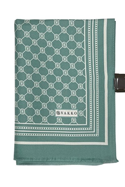 Vakko Twill Silk Shawl - Special Series - Çağla