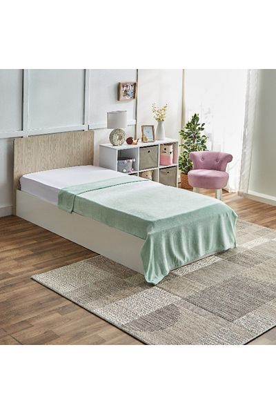 Home Box Ontario Solid Coral Fleece Kids Blanket - 120x170 cm