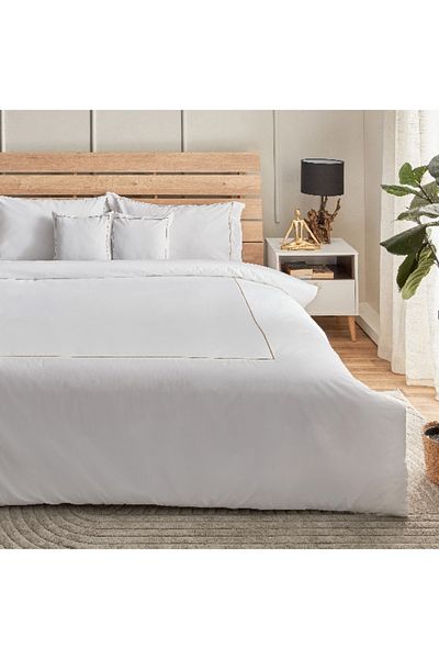 Home Box طقم لحاف كينج من 5 قطع من Grande Affordables - 220 × 240 سم