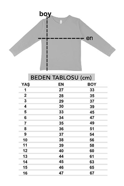 TWOO KİDS Set de 6 tricouri cu mânecă lungă pentru fete/băieți, cu design de bază, uni, sezoniere Badi St-3
