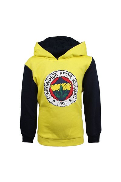 Fenerbahçe Παιδικό φούτερ Tribün - Αδειοδοτημένο, Κεντημένο, Ξύλινο κουτί δώρου