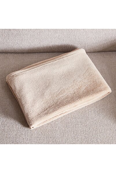 Home Box Ontario Solid Coral Fleece Throw - 120x170 cm