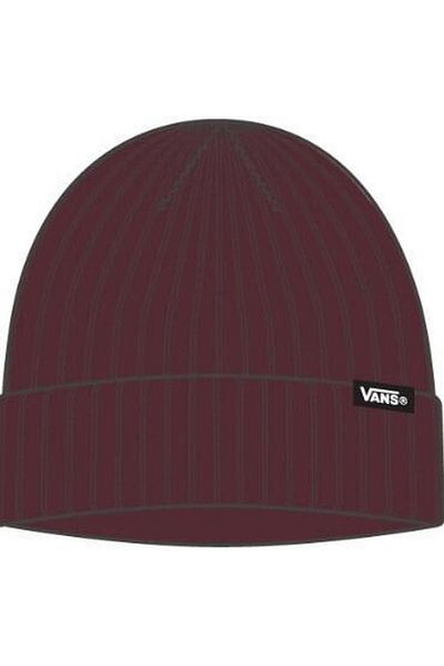 Vans Mn Clipped Cuff Beanie-B Men's Hat Vn0A53Vw4Qu1 Claret Red-Os