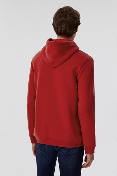 Lee Cooper Men's Hooded Faust Sweatshirt - Red