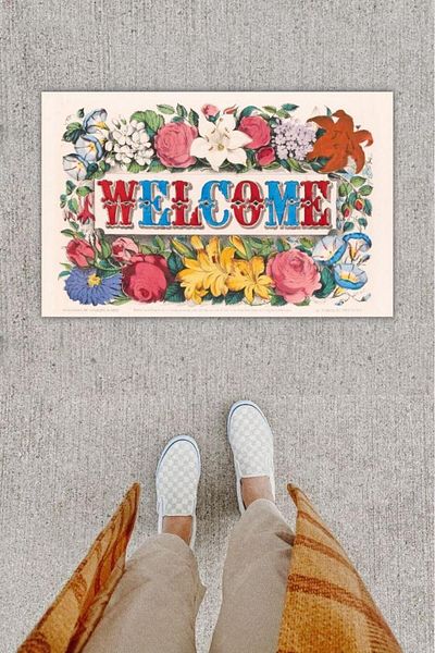 Lasirius Digital Printing Decorative Welcome Colorful Doormat