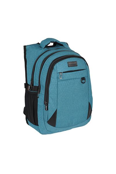 SYG Rucsac de școală ergonomic cu 4 compartimente 2227-turcoaz