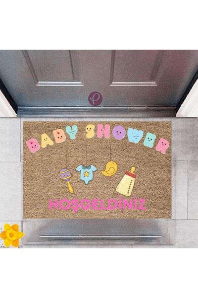 Lasirius Door Mat Decorative Digital Printing Baby Shower