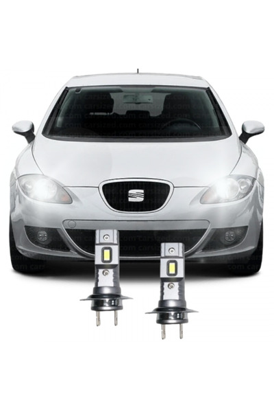 Fardoktoru SEAT LEON MK2 LED KISA FAR AMPULÜ Mini Led 2'li Set H7