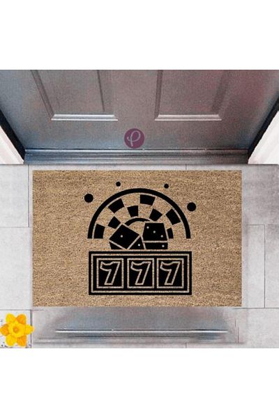 Lasirius Door Front Mat Decorative Digital Printing Luck Machine