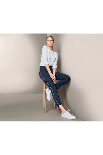 Tchibo Women Stretch Pants, Dark Blue