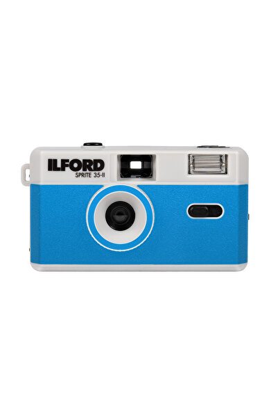 İlford Camera Sprite 35-II Silver&Blue Fotoğraf Makinesi