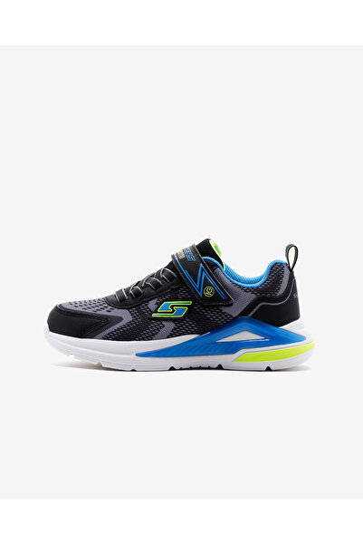 SKECHERS TRİ-NAMİCS Büyük Erkek Çocuk Siyah Işıklı Spor Ayakkabı 401660L BKYB