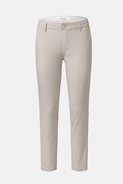 Tchibo Women Regular Fit Plain Chino Pants, Beige