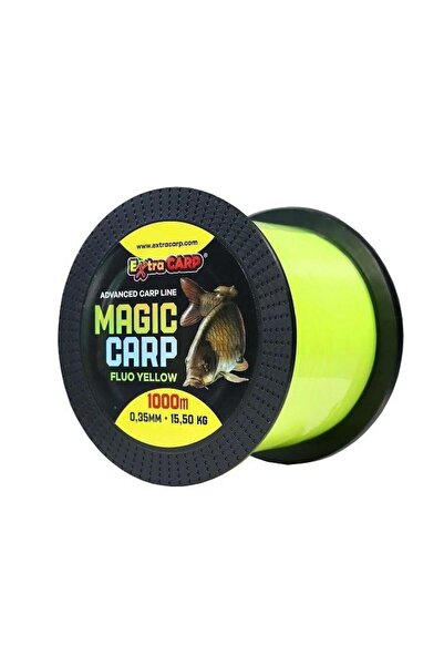 Extra Carp Magic Carp 0.35mm 1000m Fluo Sarı Bobin Misina