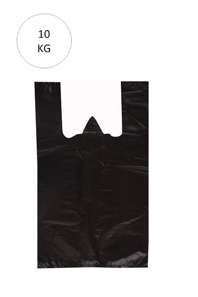 LiderGlobal Black Athlete Bag Medium Size 29x50 cm Takriben 850 Pieces 10 Kg