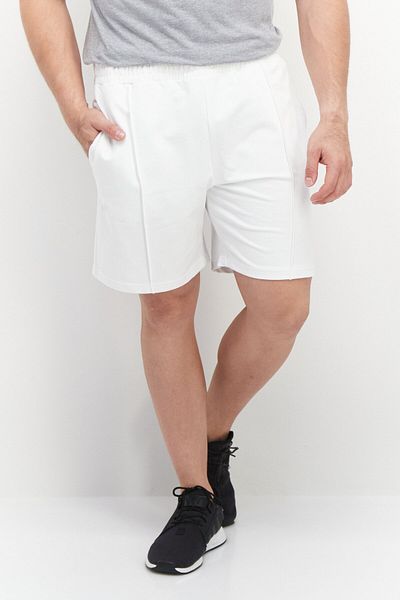 Fila Men Sportswear Fit Brand Logo Training Shorts, White