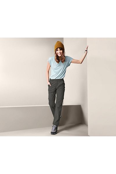 Tchibo Women Plain Chino Shorts, Grey