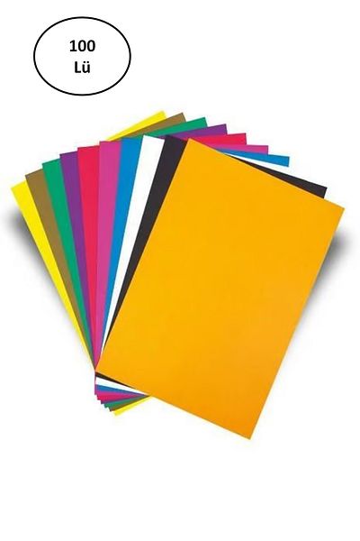 Rasanet Umut Fon Karton 48X68 130 Gram Yellow 100 Pieces