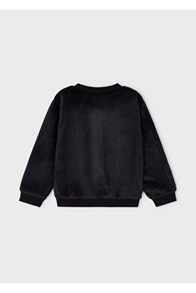 MAYORAL Pulover pentru fetiță din bumbac moale din catifea - Pudra 4402