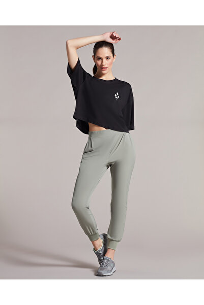 SKECHERS W Micro Coll Daily Jogger Pant Kadın Haki Eşofman Altı S211078-801
