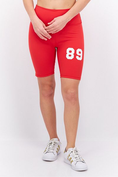 Levi's Women Sportswear Fit Training Shorts, Red