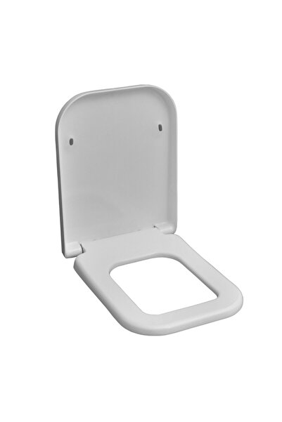 Kufi Zeta Yavaş Kapanan Klozet Kapağı, Serel Silentclose®, 47x37 Cm