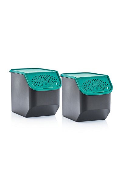 Tupperware سلة ماكسي 5.5 لتر سلة بصل البطاطس مجموعة من 2