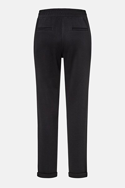 Tchibo Women Straight Leg Plain Jogger Pants, Black