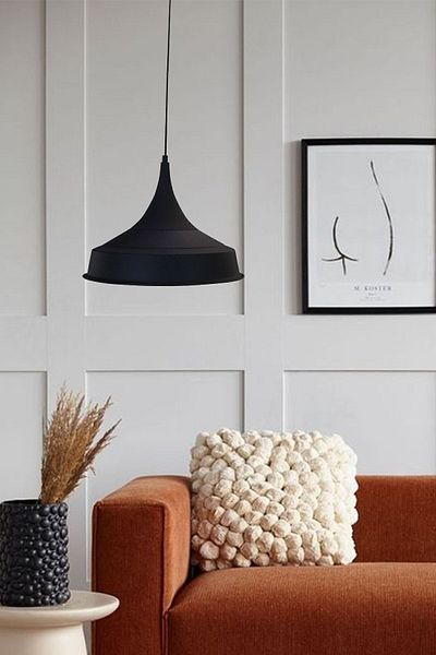 Bamyum Tomsa Noble Black Single Chandelier Pendant Lamp Living Room Bedroom Restaurant Patisserie Chandeliers