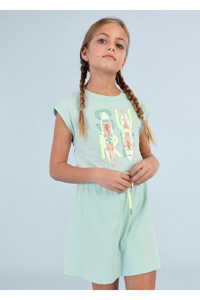 MAYORAL Summer Printed Girl's Shorts Jumpsuit - 6848