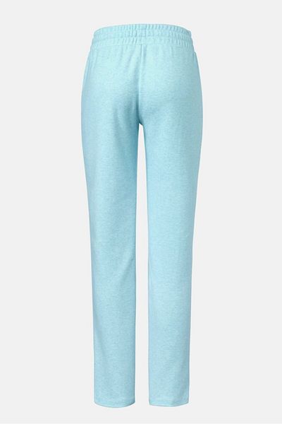 Tchibo Women Drawstring Plain Jogger Pants, Sky Blue