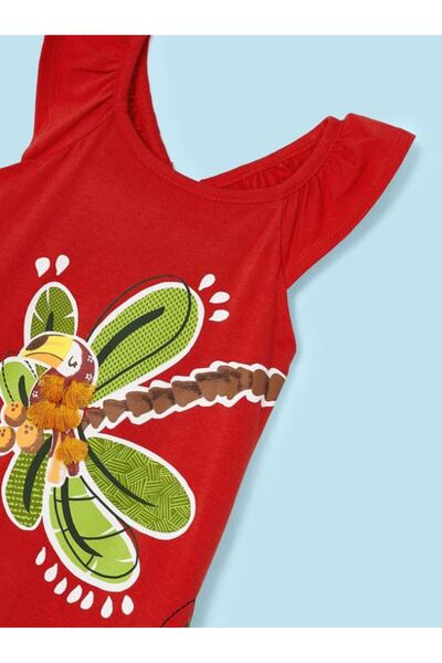 MAYORAL Girl's Graphic Dress 3944