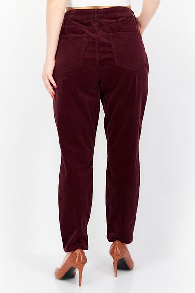 Tommy Hilfiger Women Skinny Fit High Rise Pants, Maroon