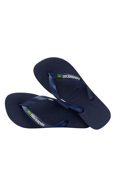 Havaianas Λογότυπο Βραζιλίας και Navy Blue