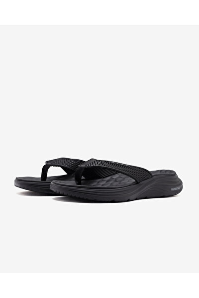 SKECHERS Vapor Foam Sandal - Sayto Erkek Siyah Parmak Arası Terlik 232894 Bbk