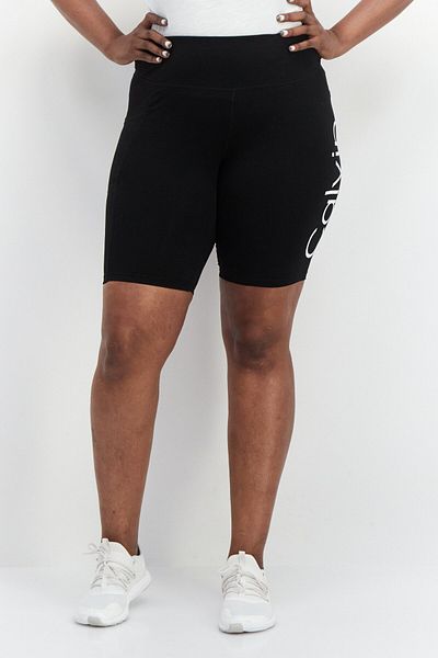 Calvin klein plus size shorts best sale