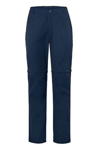 Tchibo Women Regular Fit Solid Pants, Navy