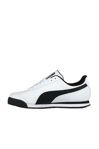 Puma Ανδρικά παπούτσια καθημερινής χρήσης - Roma Basic 353572   04 Λευκό Μαύρο