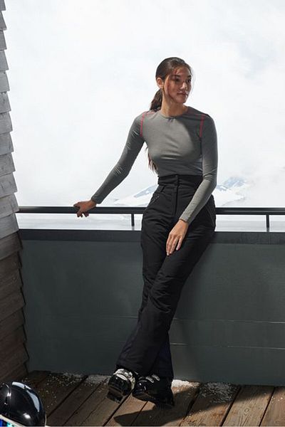 Tchibo Women Sportswear Fit Ski Pants, Black