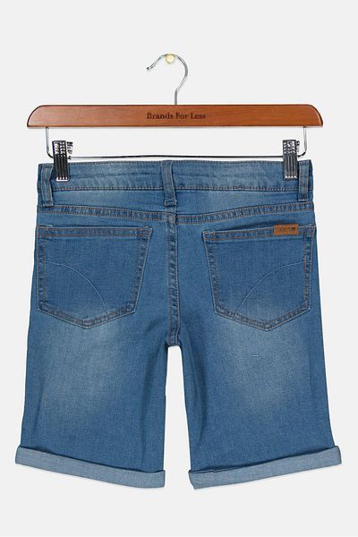 Hudson Kids Girl The Finn Mid Rise Bermuda Shorts, Jessie