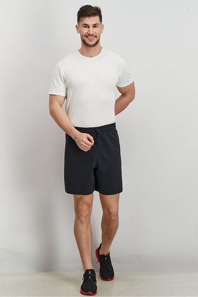 New Balance Men Sportwear Fit Embroidered Drawstring Shorts, Black