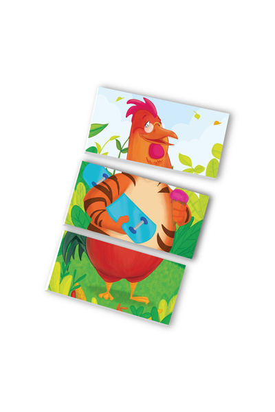 yükselen zeka 2 Yaş Magnet Puzzle