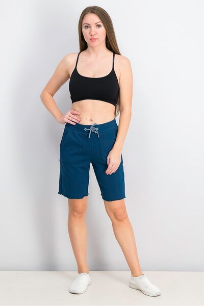 Tchibo Women Sportswear Fit Training Shorts, Blue