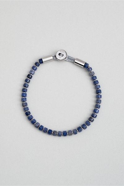 So CHIC... Sodalite Stone 21 cm Steel Men's Bracelet