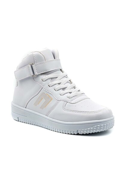 KOCAMANLAR Cool Glaxy Long Beijing Throat Baschet Pantofi sport pentru copii alb