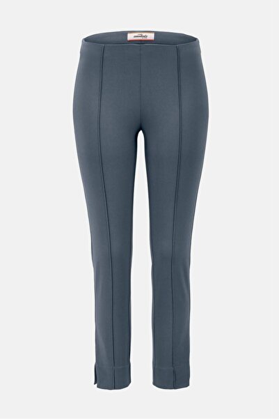 Tchibo Women Stretch Pull On Plain Pants, Grey